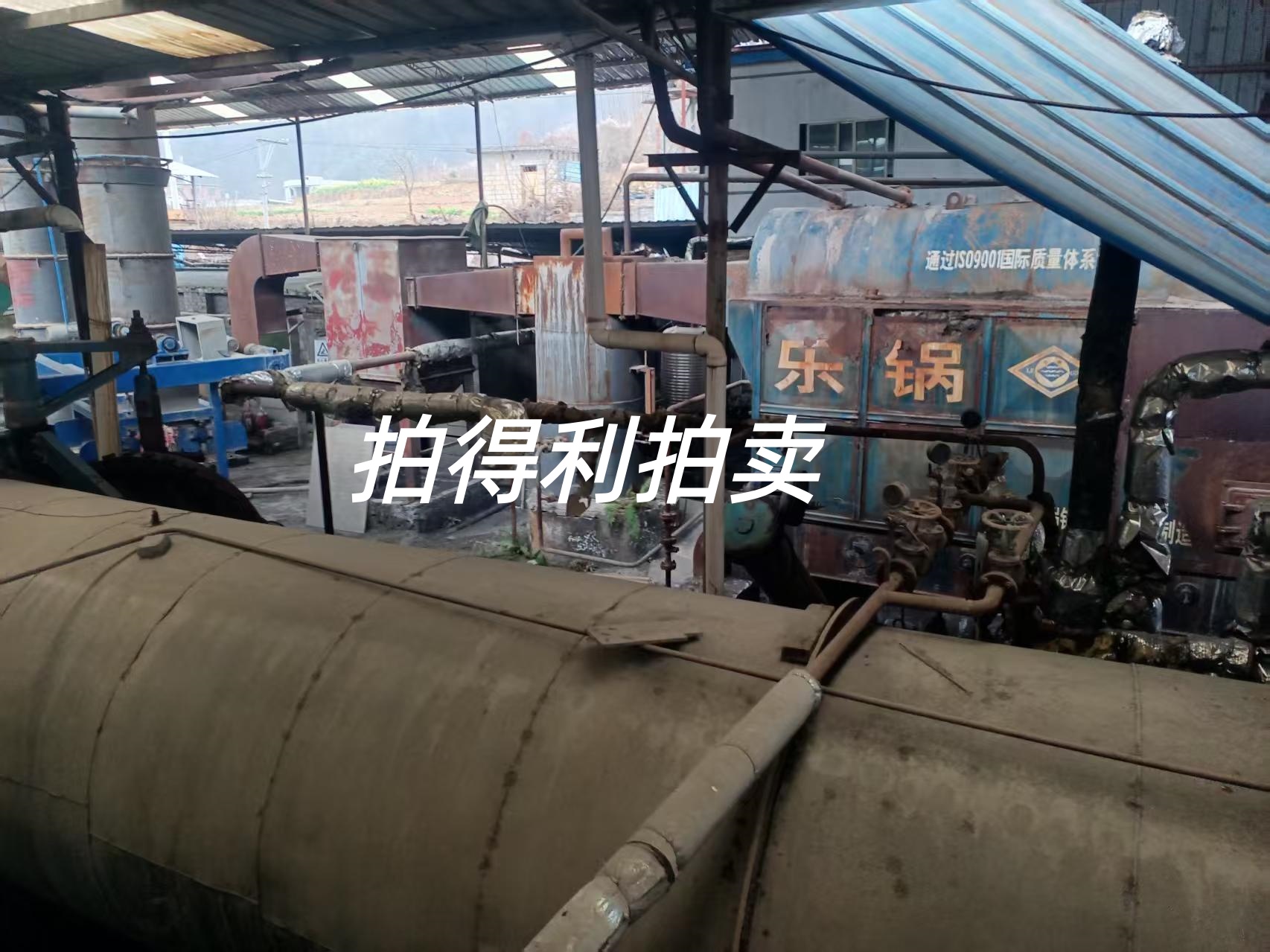 贵州某建材厂蒸压釜，加气砖及灰砂砖生产线设备拆除
